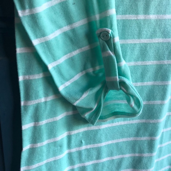 3/4 Sleeve Striped Top - Picture 2 of 4